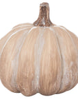 6 Handcrafted Wooden Pumpkins | Rustic Fall Decor Set