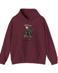Graphic Print Unisex Hooded Sweatshirt
