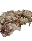 Vandayati Mala | Peach & White Pearl Mala for Reverence, Praise & Devotional Love-1