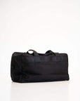 Black Travel Bag With Cordura Fabric