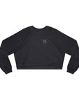 Cropped Fleece Pullover - Yune Yoga Logo Design-3
