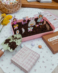 Fairy Gardening Kit for kids | Sensory Play set with Apron,Tray, Shovel, Fairies, Soil & Seeds | The Playmakers Co