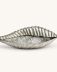 Clam Shell Champagne Ice Bucket & Silver Wine Cooler Bowl