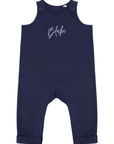 Premium Organic Cotton Dungarees with Horn-Button Fastening, Sustainable Hard-Wearing Playwear, BSCI and Oeko-Tex Certified by Flossie & George at brixbailey.com