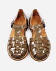 Handmade Leather Fisherman Sandals Beige