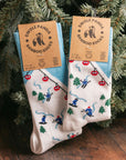 Ski Slope Bamboo Socks