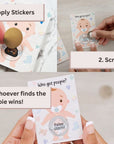 Baby Shower Scratch Off Game - 33 Card Pack