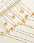 Zodiac Sign Splendour Necklace - Gold/Silver