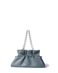 Mila Bag in Smooth Leather, Haze Blue