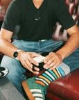 Gradient Stripe Bamboo Socks