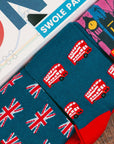 London Sock Box - 4 Pairs of Bamboo Socks (His)