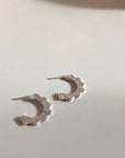 SCALLOPED HOOPS - LARGE