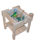 Premium Sensory Table for Kids - Montessori Learning Toy with Removable Tray for Sand, Water, Rice and Creative Play by Vincabel's Playground at brixbailey.com