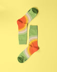 Premium colorful fashion socks for men, stylish sporty statement pack of 4 pairs, luxury cotton blend in trending designs by Body and I at brixbailey.com