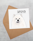 Fluff, Love & Alibis – A Samoyed Card for All Occasions