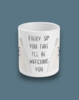 Samoyed Stalker: The Mug That Watches Your Every Sip