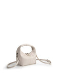 Rebecca Small Cutie Leather Bag, White