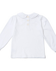Peter Pan Collar - White