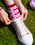 Children's Cherry Bamboo Socks
