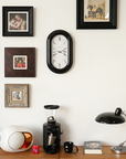 Arjun Clock Wall Living Room, Oval