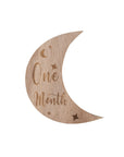 Wooden Month-by-Month Baby Milestone Set