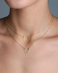 Layered Gold Filled Necklace Set