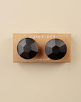 Uma Black Stone Drawer Knobs