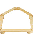 Wooden Balance Beam - 5 Elements