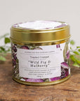 Wild Fig & Mulberry Candle in a Matt Gold Tin