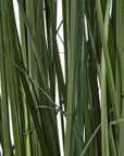 Lifelike purple agapanthus faux plant in pot with green foliage, 120cm tall, perfect for home or office decor.by Sostter at brixbailey.com