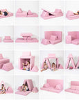 Activity Play Mattress Set in Pink