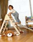 3 size Montessori Triangle Climber Set | Indoor Playground for Kids-4