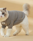 Sweatshirt with Metal Buckle