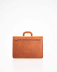 Leather Briefcase Number 99 in Cognac