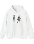 Graphic Print Unisex Hooded Sweatshirt