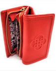 SADDLER RUBY Real Leather Designer RFID Ladies Wallet with Zip | Gift Boxed