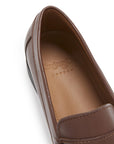 Boat Loafers, brown leather