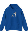 Graphic Print Unisex Hooded Sweatshirt
