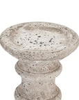 Stone Ceramic Column Candle Holder