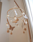 Handmade Butterfly babymobile-2