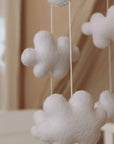 Handmade Clouds baby mobile-8