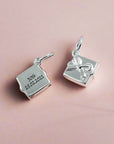 Present Personalised Silver Charm