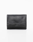 RFID Blocking Leather Wallet with 12 Card Slots
