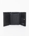 RFID Blocking Leather Wallet with 12 Card Slots