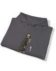 Graphic Print Unisex Hooded Sweatshirt