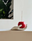 Apple-Shaped Incense Holder-1