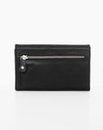RFID Leather Wallet with Secure Card Storage and Coin Pocket