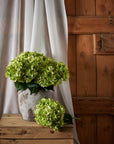 Lush Green Hydrangea Bouquet | Fresh Floral Decor