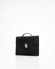 Beautifully Crafted Black Leather Briefcase