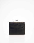 Beautifully Crafted Black Leather Briefcase